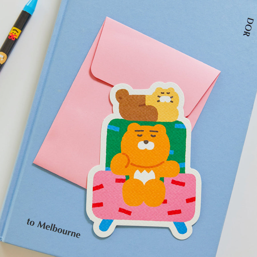 Kakao Friends - Xfriends Card Ryan&Chunsik