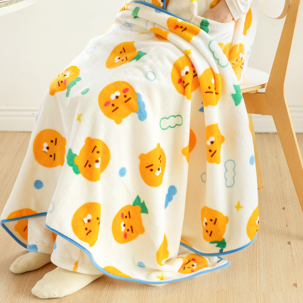 Blanket Ryan - Authentic Kakao Friends from Korea | Koolseoul