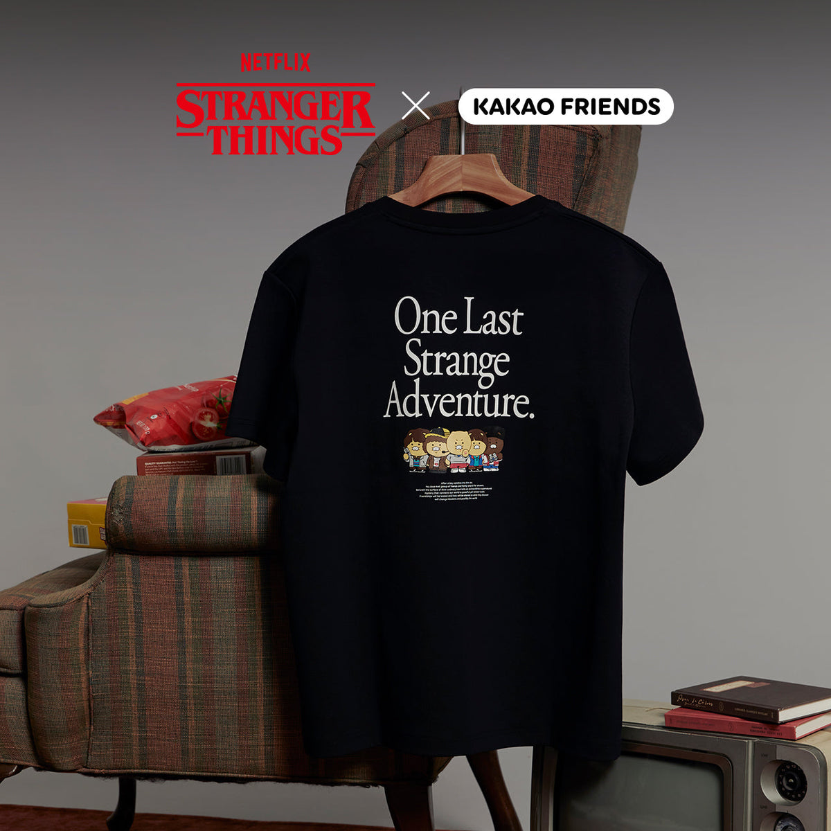XFriends T-Shirt Chunsik - Official Kakao Friends merchandise | Koolseoul