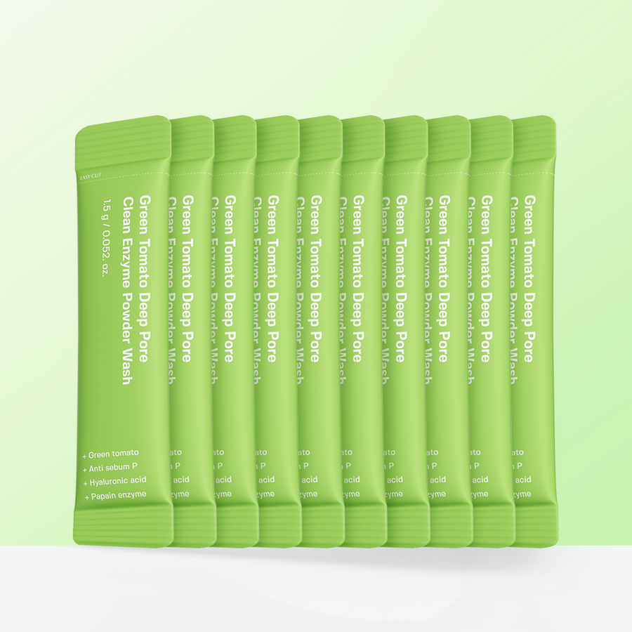 ソンブンエディター Green Tomato Pore Enzyme cleansing パウダー 10 pcs