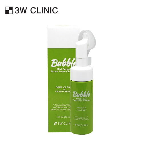 3Wクリニック マイルドパーフェクトバブルブラッシュフォームクレンザー 150ml