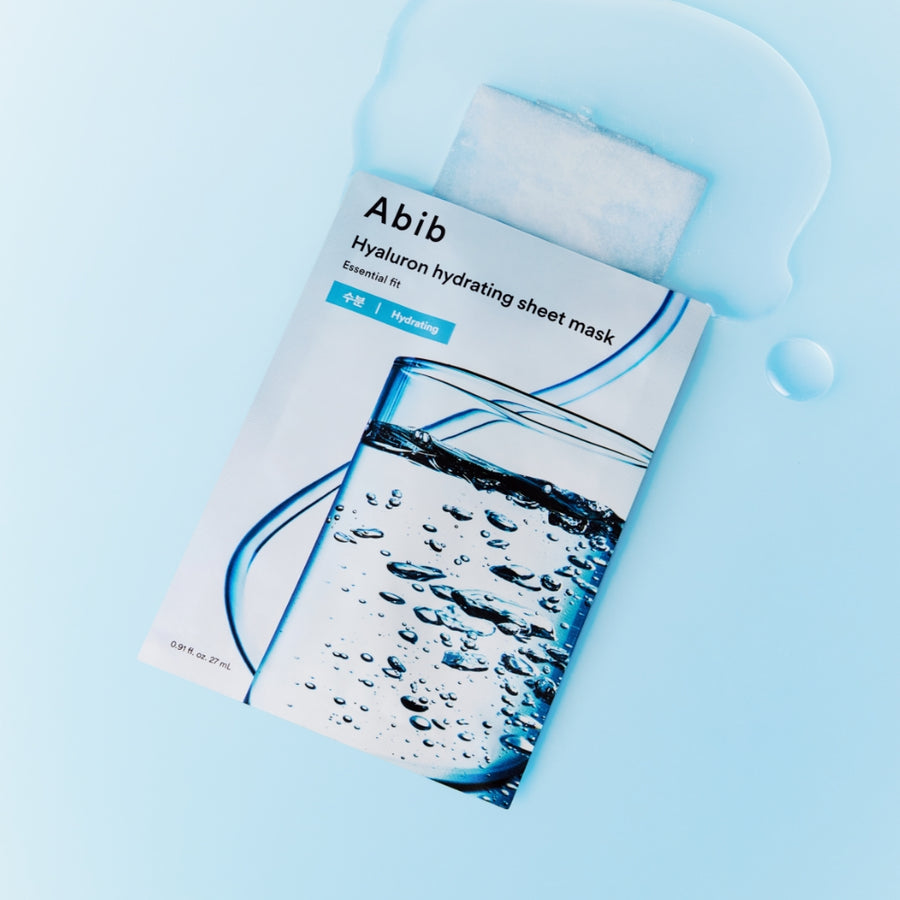 ABIB Essential Fit Sheet Mask Hyaluron Aqua 1 Sheet