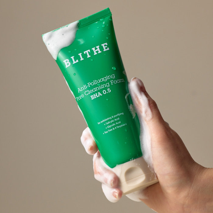 Blithe Anti-Pollution Aging Pore Cleansing Foam Bha 0.5 150ml