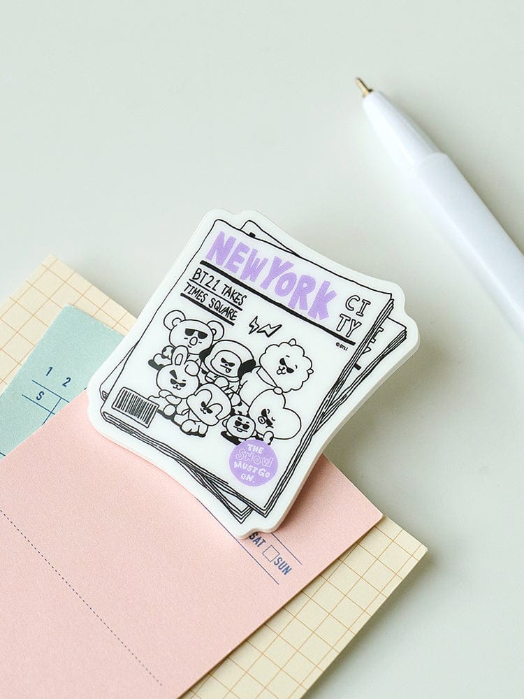 BT21 アクリルマグネティッククリップ New York City Edition