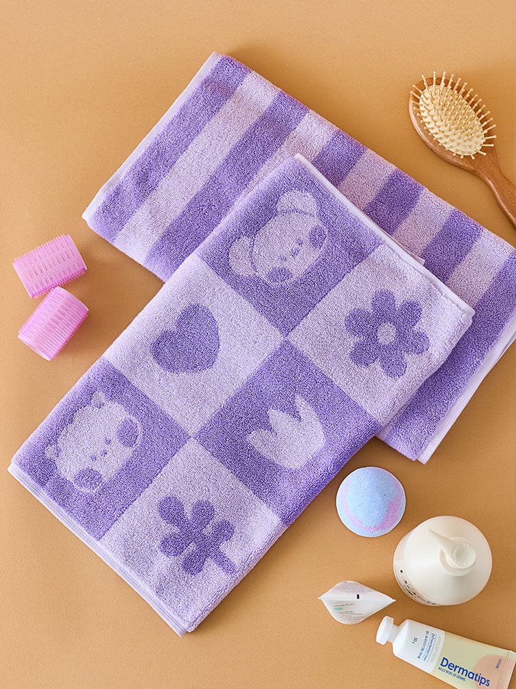 BT21 フェイスタオル ギフトセット(2枚)デイリーベーシック