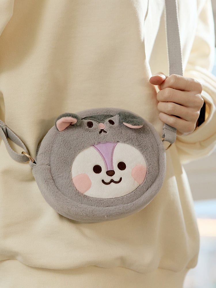 BT21 MANG BABY CROSSBODY BAG FLUFFY