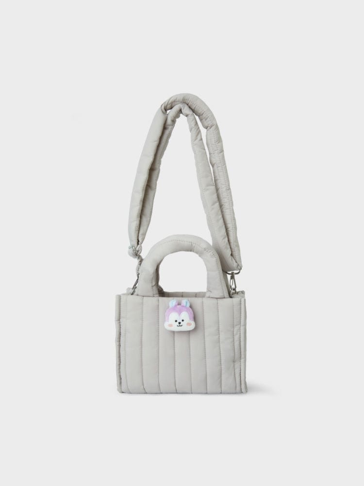 BT21 Mang キルティングバッグ フェイスぬいぐるみバッジ ウィンターエディション