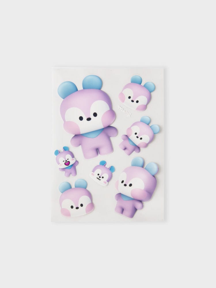 BT21 Mang リムーバブルステッカー ビッグ&タイニーエディション