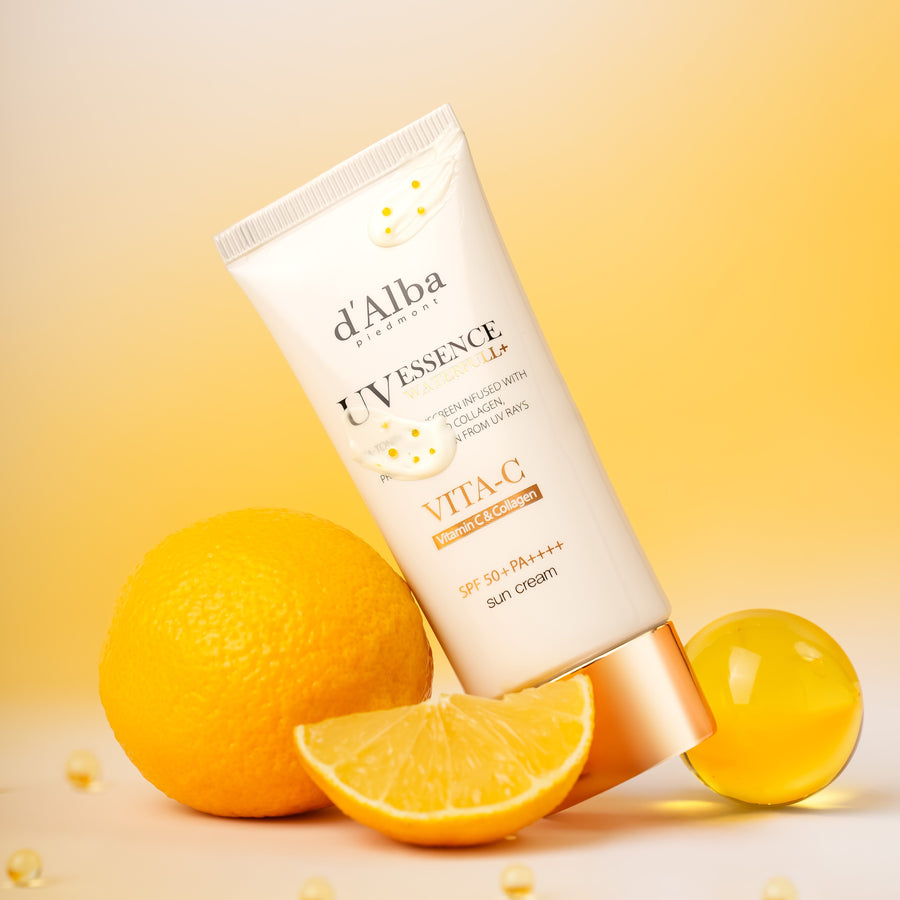 D'Alba Vegan Waterfull Vita C Suncream 50ml
