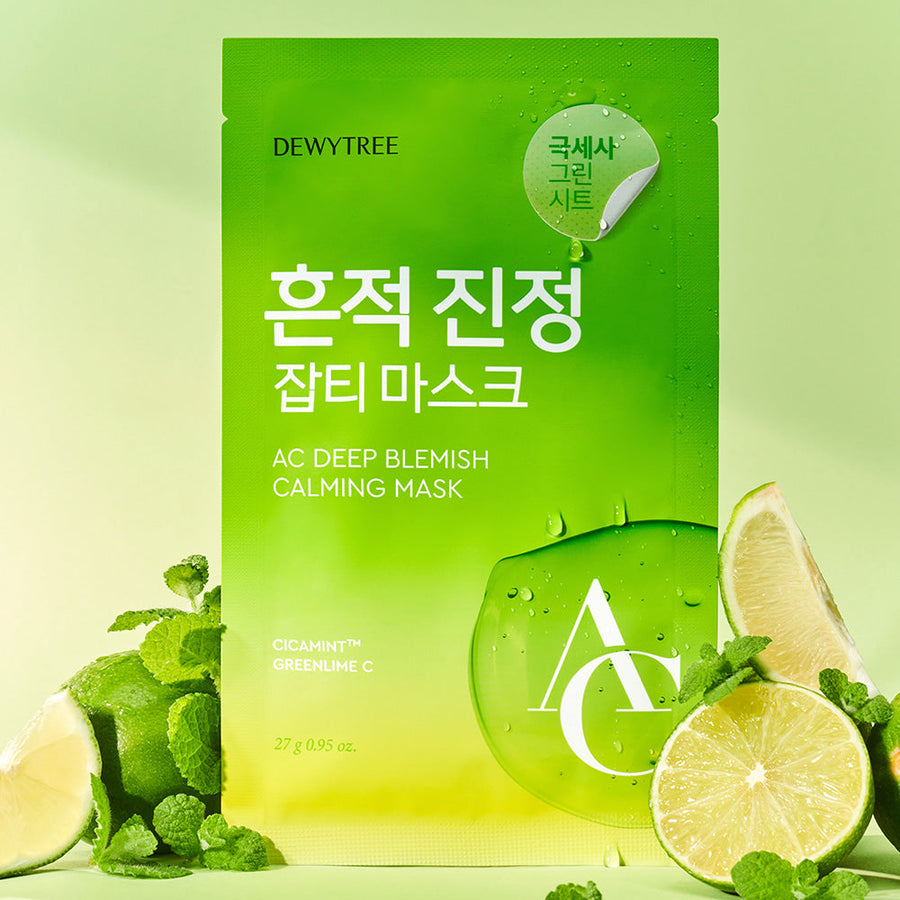 Dewytree Ac Deep Blemish Calming Mask 10 Sheets