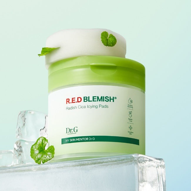 Dr.G Red Blemish Turnip Cica Icying Pads 60 Sheets