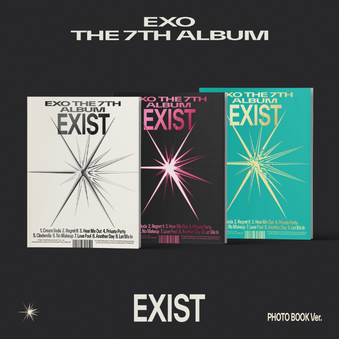 Exo 7th Album Exist (Photo Book Ver./ランダムバージョン)