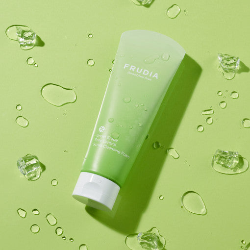 Frudia Green Grape Pore Control Scrub Cleansing Foam 145g