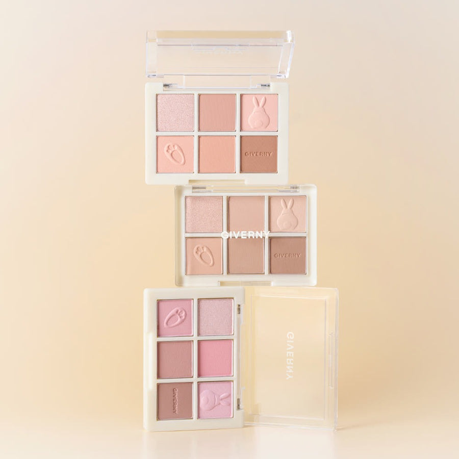 Giverny Soft Eye Palette 6-Color 5g (3 Colors)