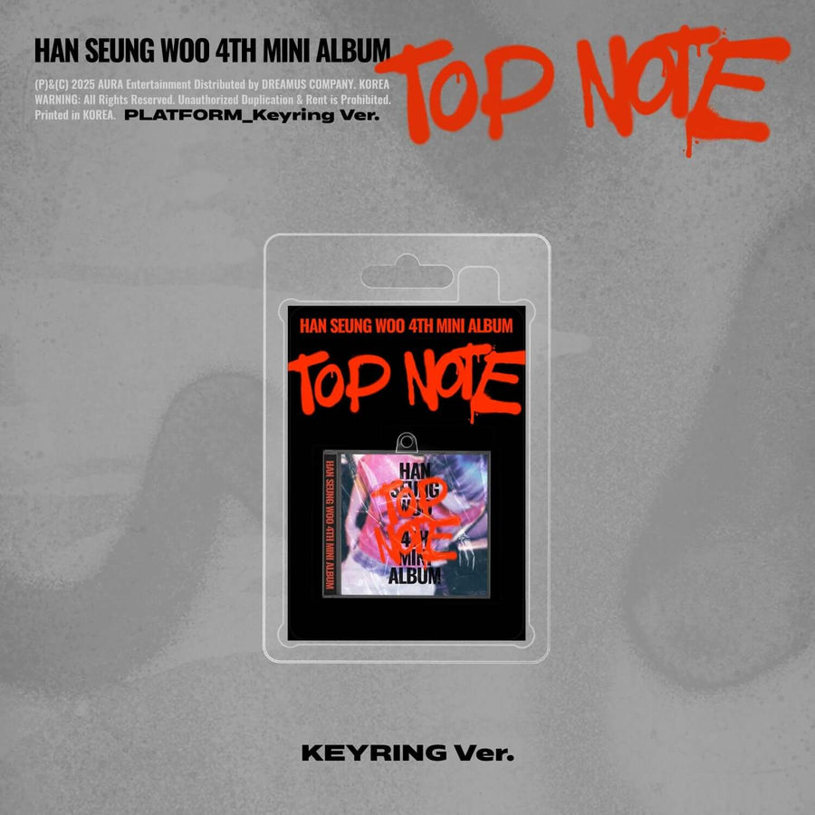 Han Seung Woo - 4th Mini Album_top Note (プラットフォームキーホルダーVer.) - Kpopアルバム