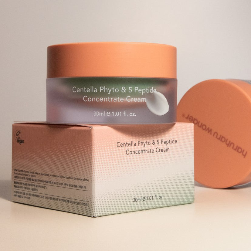 Haruharu Centella Phyto & 5 Peptide Concentrate Cream 30ml
