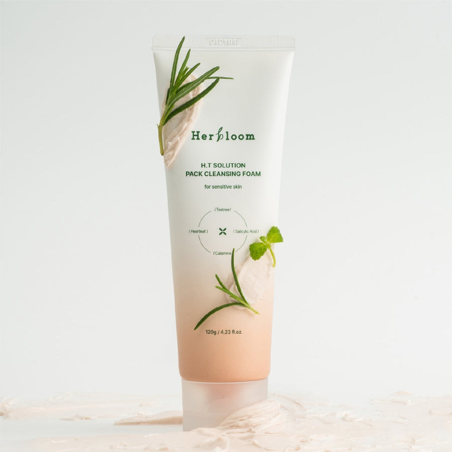 Herbloom H.T Solution Pack Cleansing Foam 120g