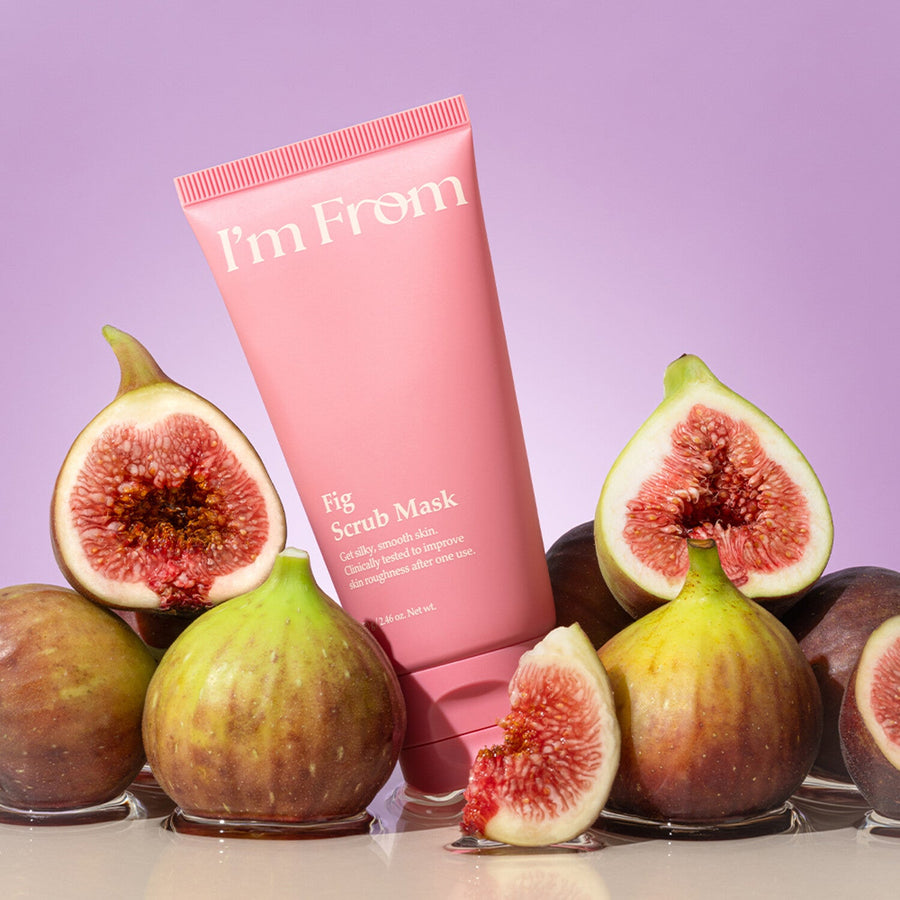 I'm From Fig Scrub Mask