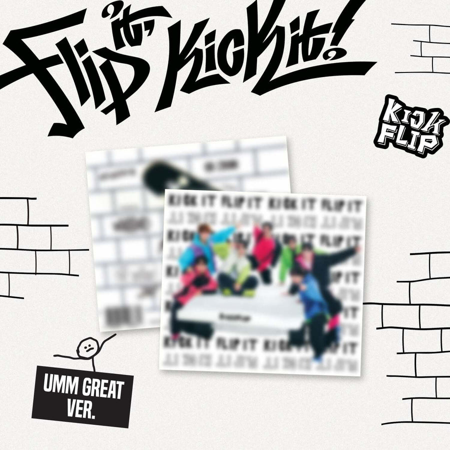 Kickflip - 1stミニアルバム「Flip It, Kick It!」(Umm Greatバージョン) - Kpopアルバム