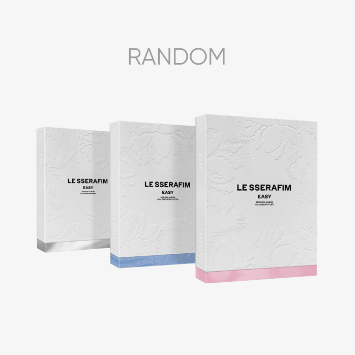 LE SSERAFIM 3rd Mini Album『EASY』(ランダムバージョン)