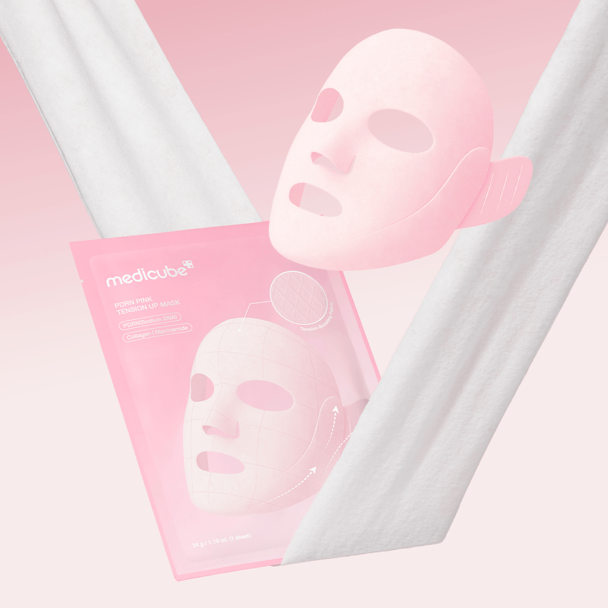 Medicube Pdrn Pink Lift Up Mask Set
