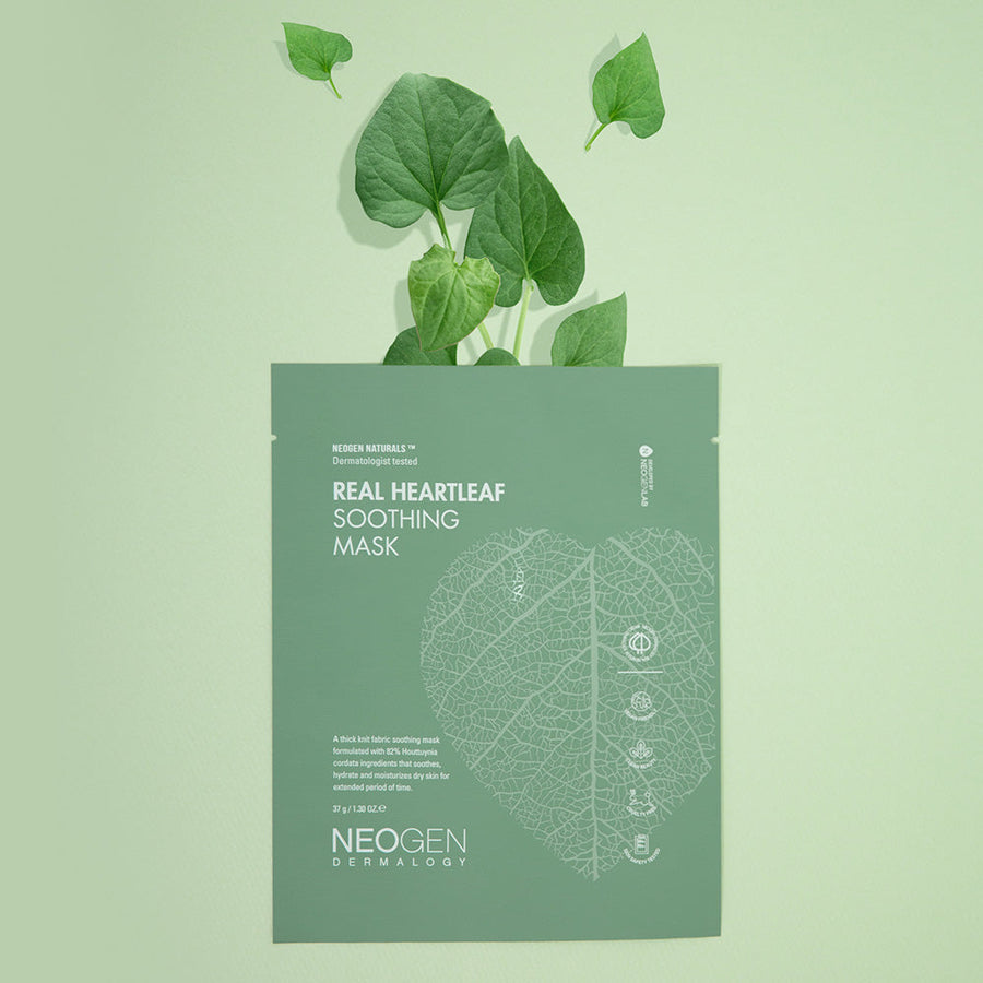 Neogen Real Heartleaf Soothing Mask 5 Packs