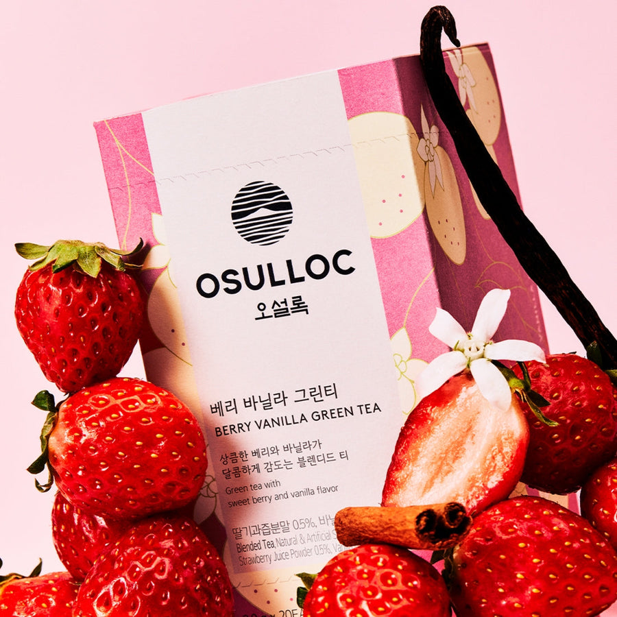 Osulloc Berry Vanilla Green Tea 20 P