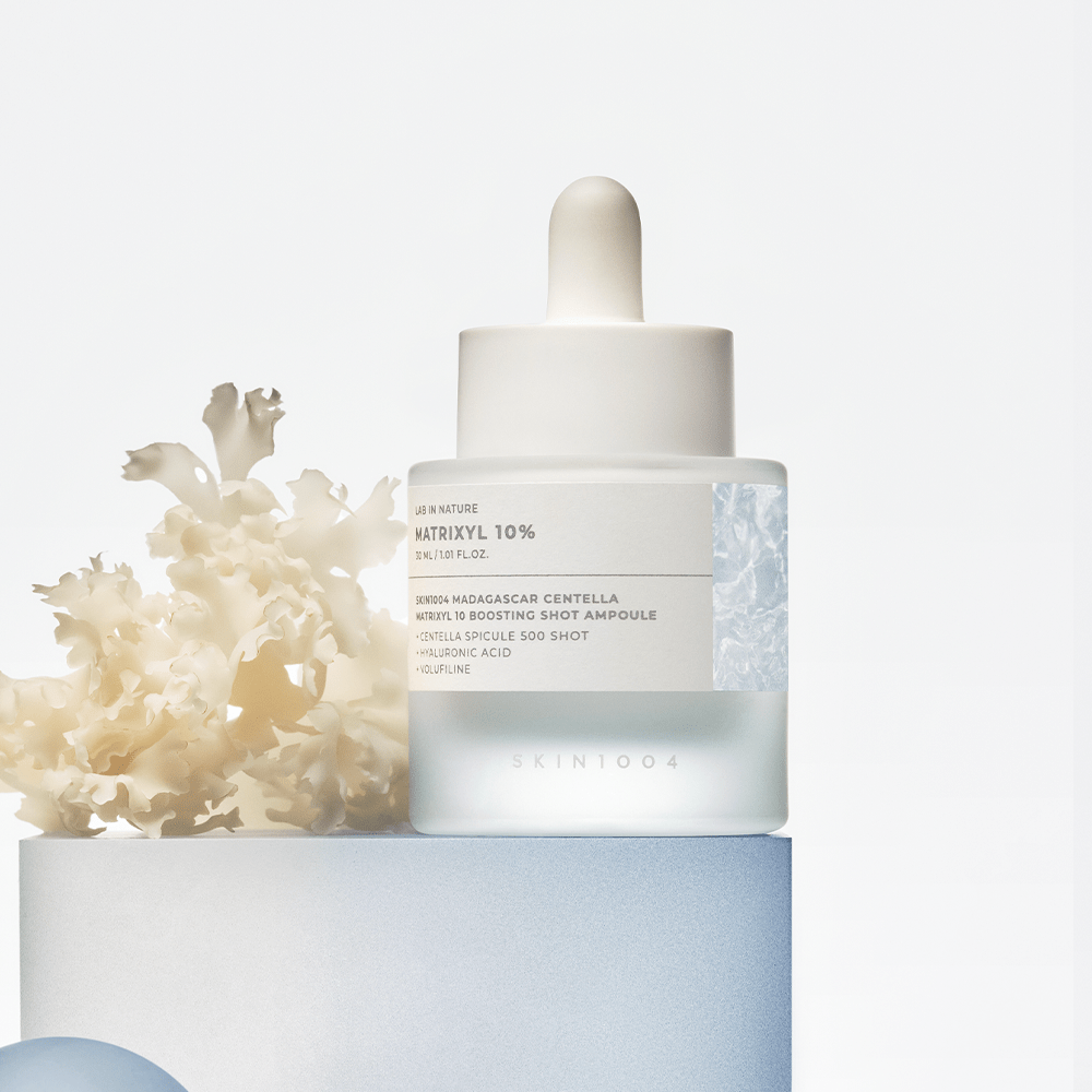 SKIN1004 Madagascar Centella Matrixyl 10 Boosting Shot Ampoule 30ml bottle with white background