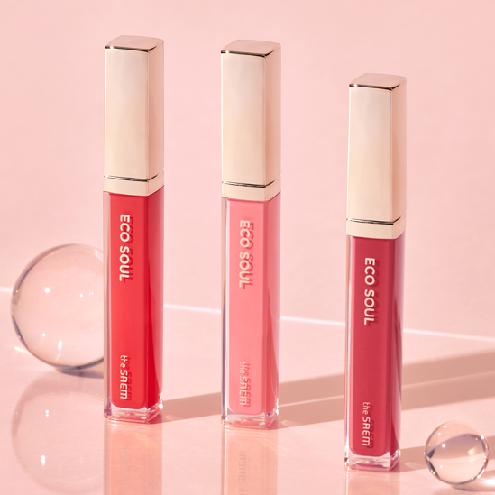 The Saem エコ ソウル シャイン リップグロス 4.3g