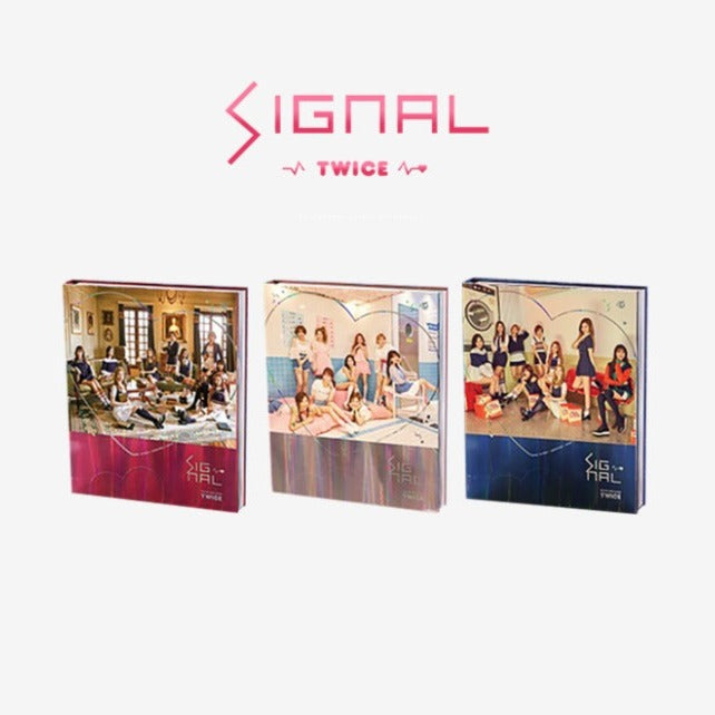 TWICE 4th ミニアルバム SIGNAL(ランダム Ver.)