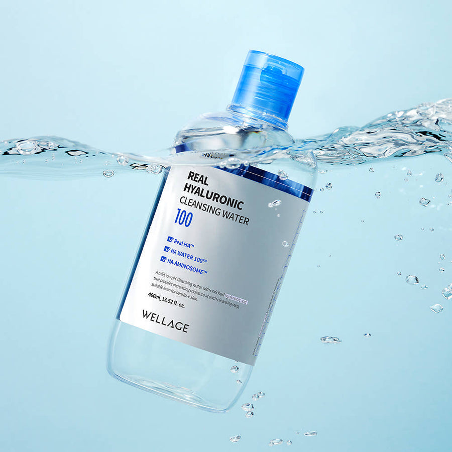Wellage Real Hyaluronic Cleansing Water 400ml