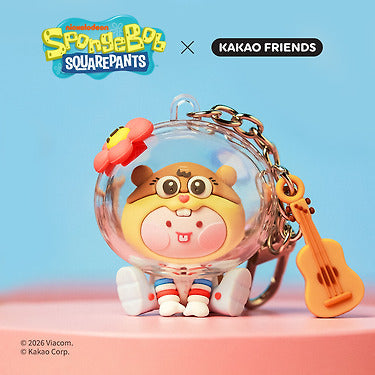 カカオフレンズ - スポンジ・ボブ×フレンズ ベイビーサンディ フィギュアキーホルダー リトルアピーチ