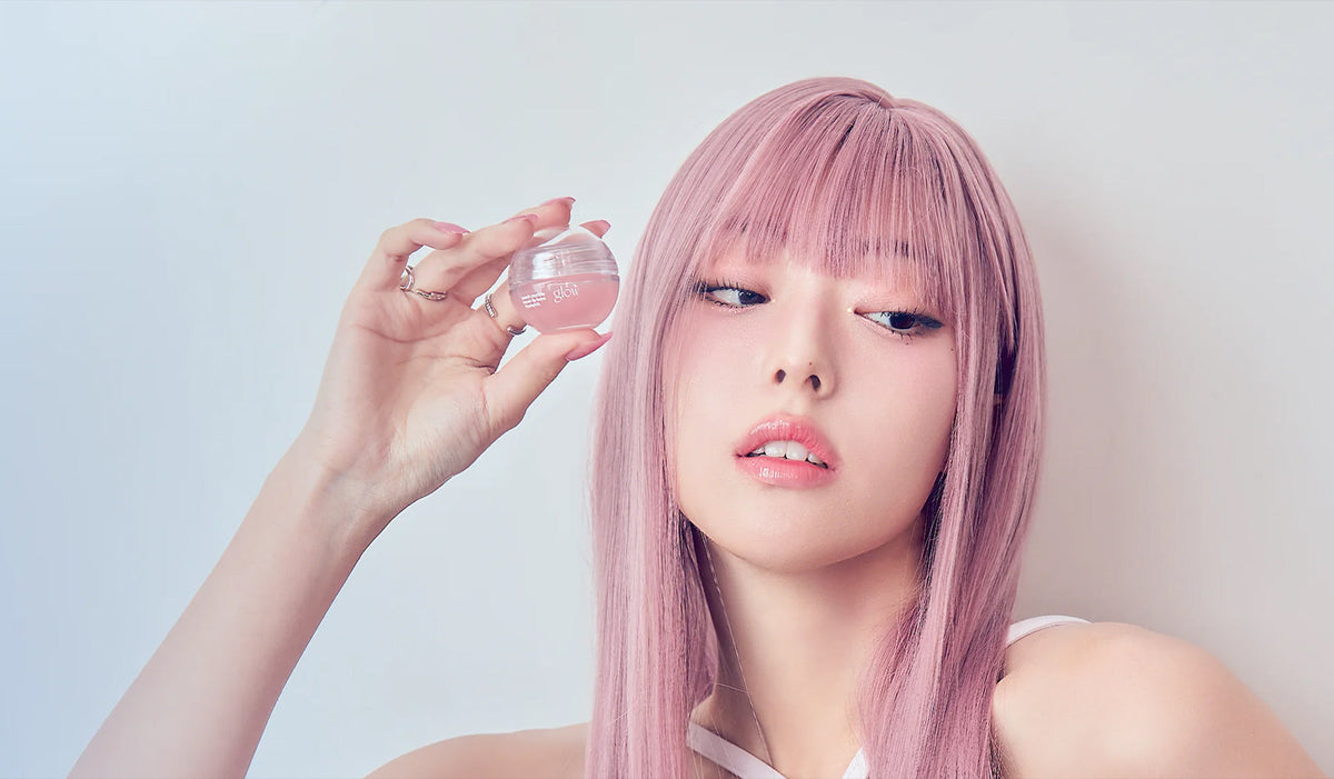 Model showcasing Illuminate Your Beauty with GLOW: A Luxury K-Beauty Experience product
