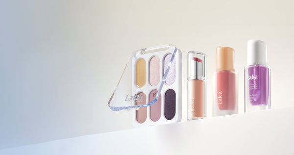 Embracing Simplicity: Discovering the Charm of LAKA in Korean Skincare - minimalist LAKA makeup and skincare products.
