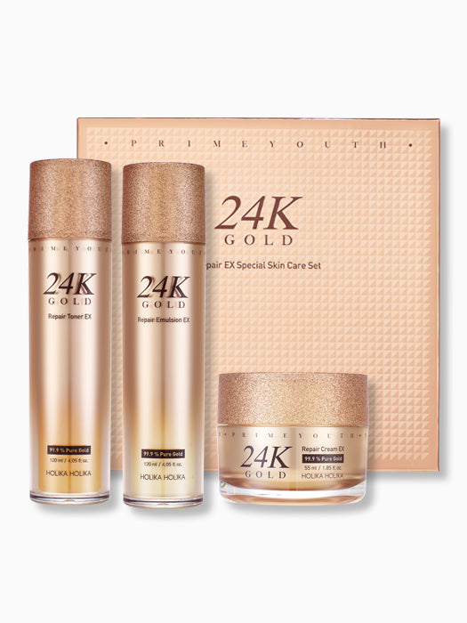 ホリカホリカ プライムユース 24K ゴールド リペア EX スペシャルスキンケアセット