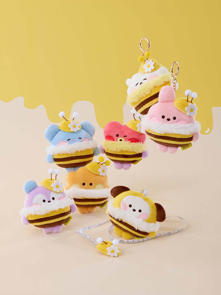 BT21 minini メジャーぬいぐるみキーリング HONEY BEE