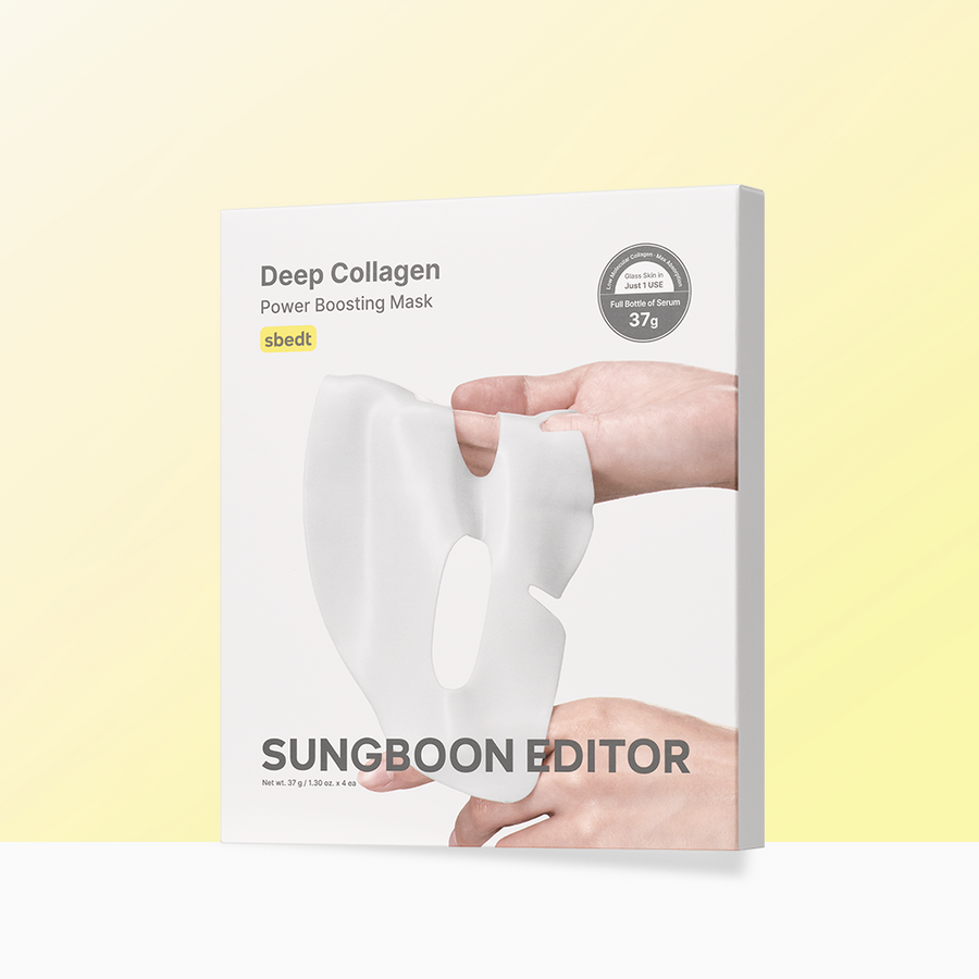 SUNGBOON EDITOR Deep Collagen Sheet mask 4 pcs