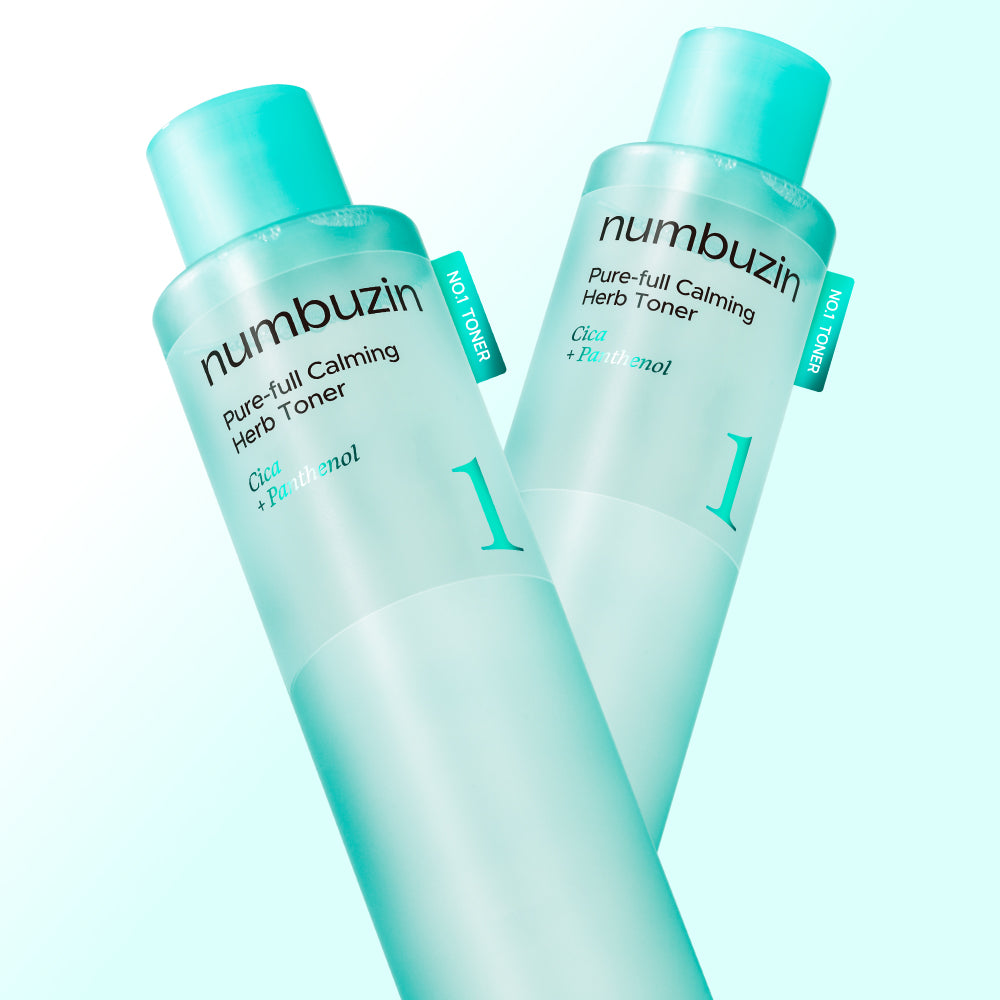 NUMBUZIN No.1 Calming Fresh Clear Toner Double Pack (300ml x 2)