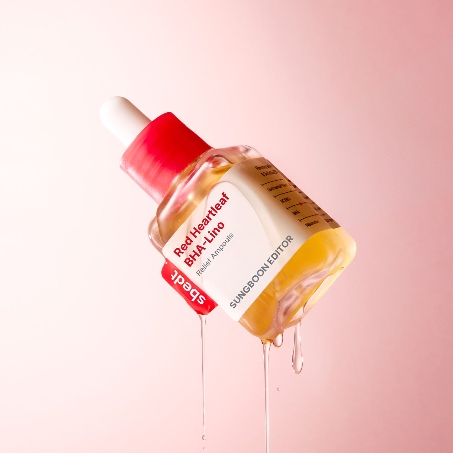 SUNGBOON EDITOR Red Houttuynia BHA Concentrated ampoule 40ml