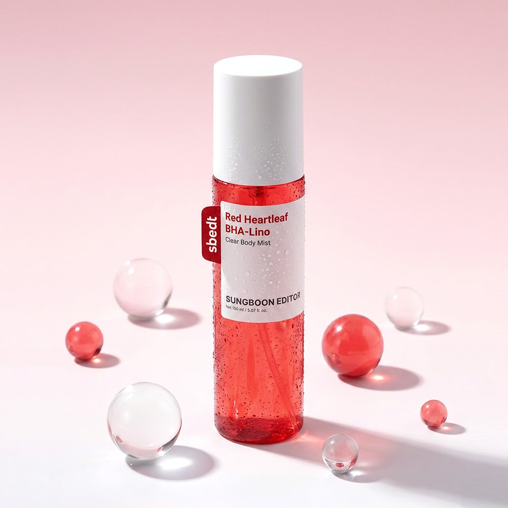 SUNGBOON EDITOR Red Houttuynia BHA Body mist 150ml