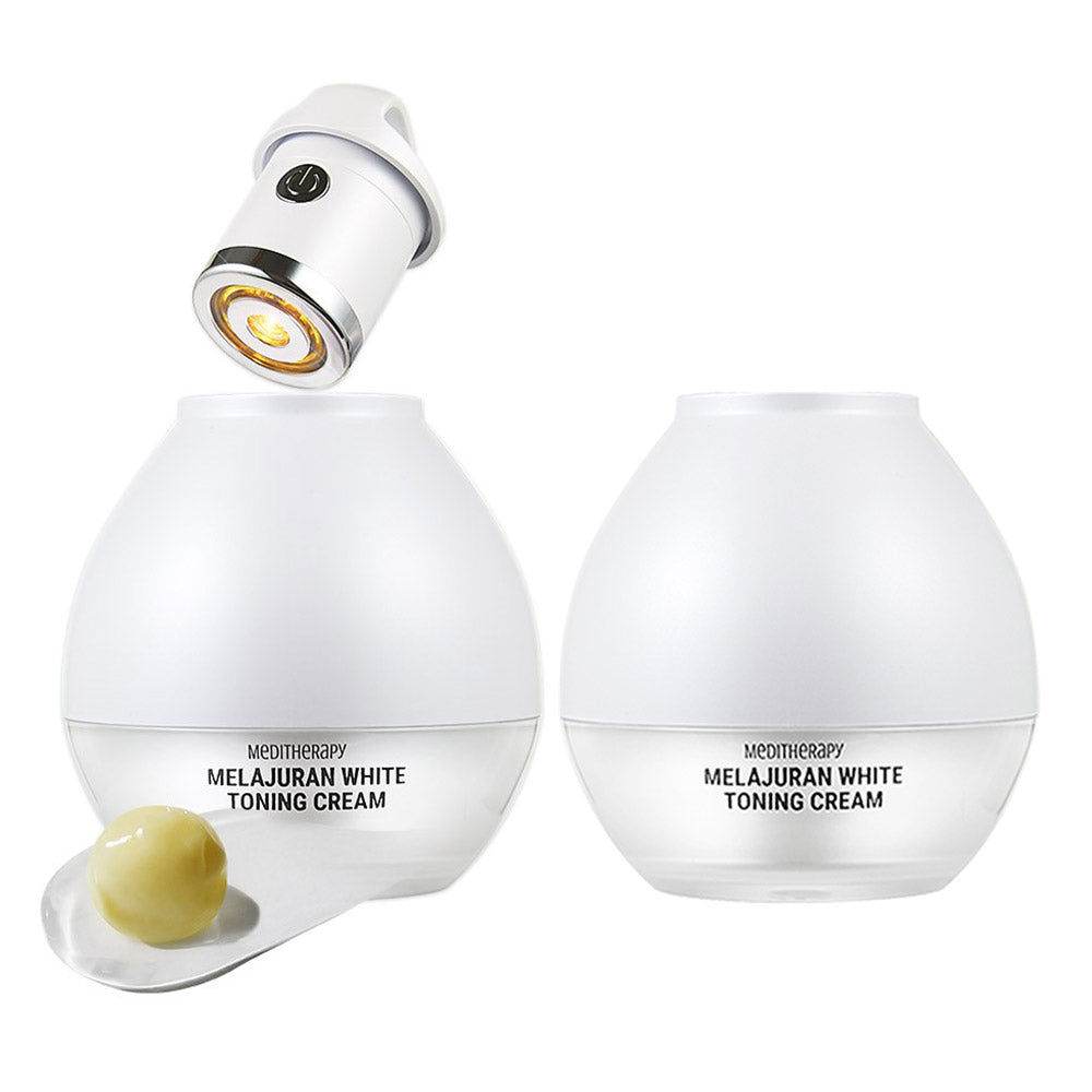 MEDITHERAPY Melajuran White Toning Cream 50ml Duo + EMS Device