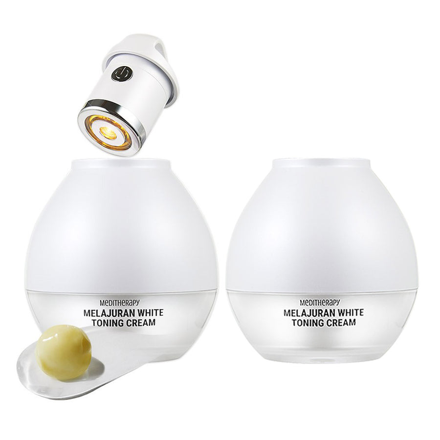 メディセラピー メラジュラン ホワイト トーニングクリーム 50ml デュオ ＋ EMSデバイス