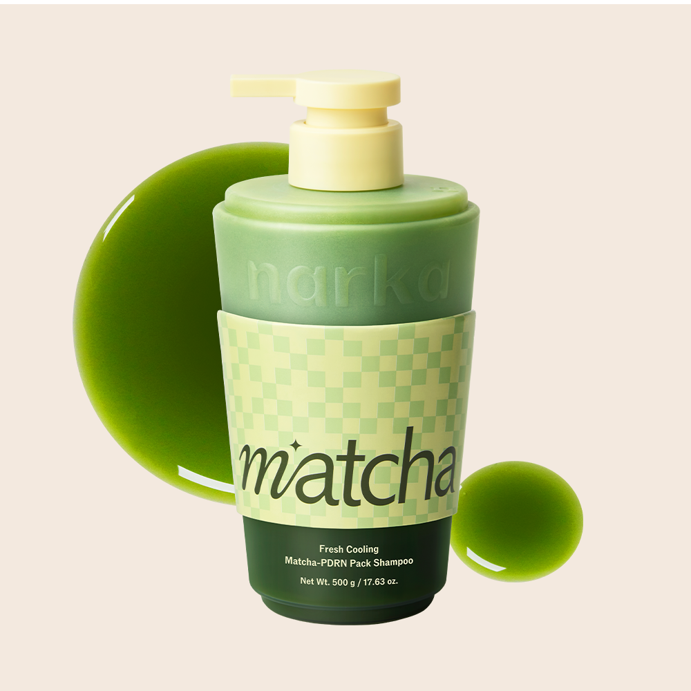 NARKA PDRN Scalp Cooling Matcha Pack Shampoo