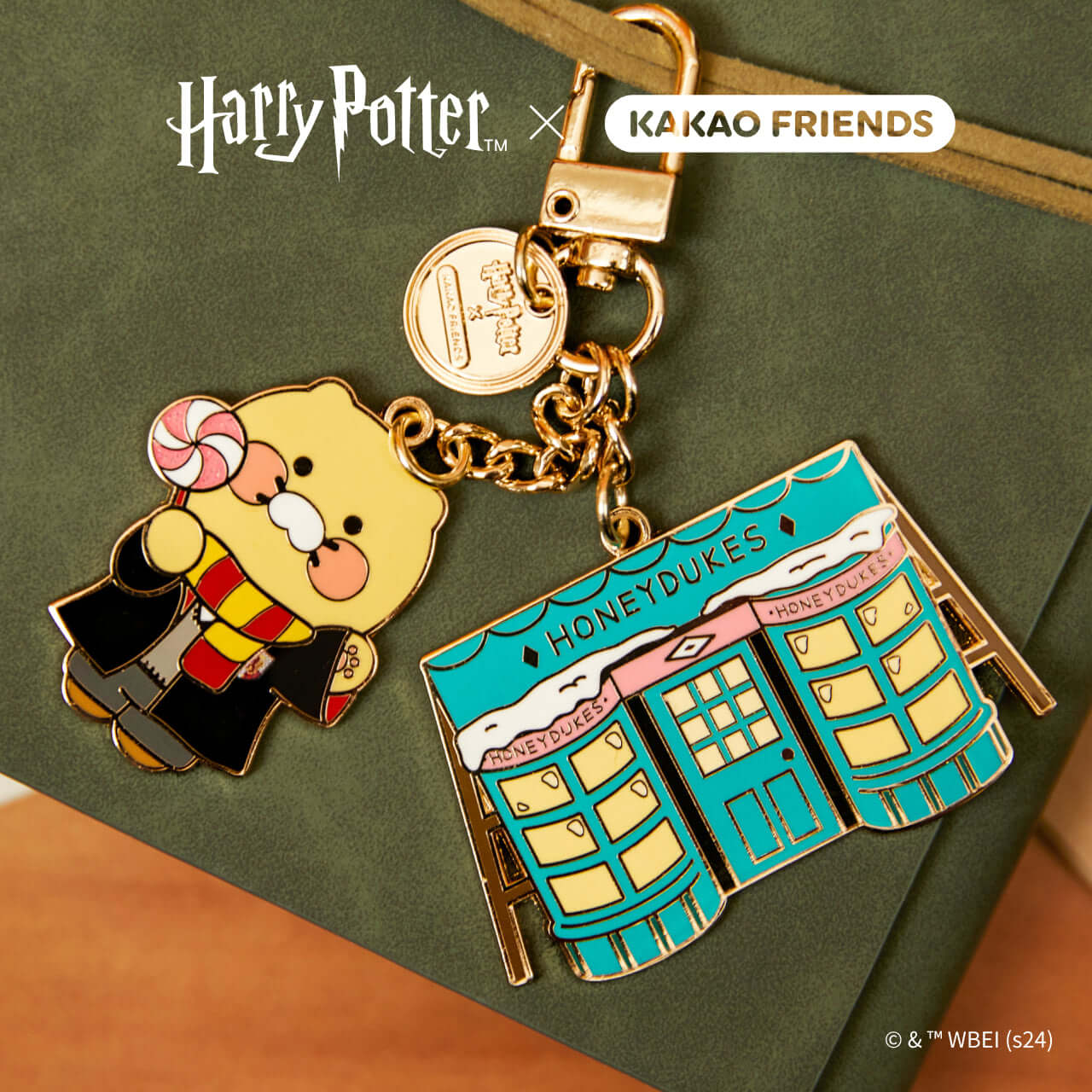 Kakao Friends Chunsik Metal Keyring