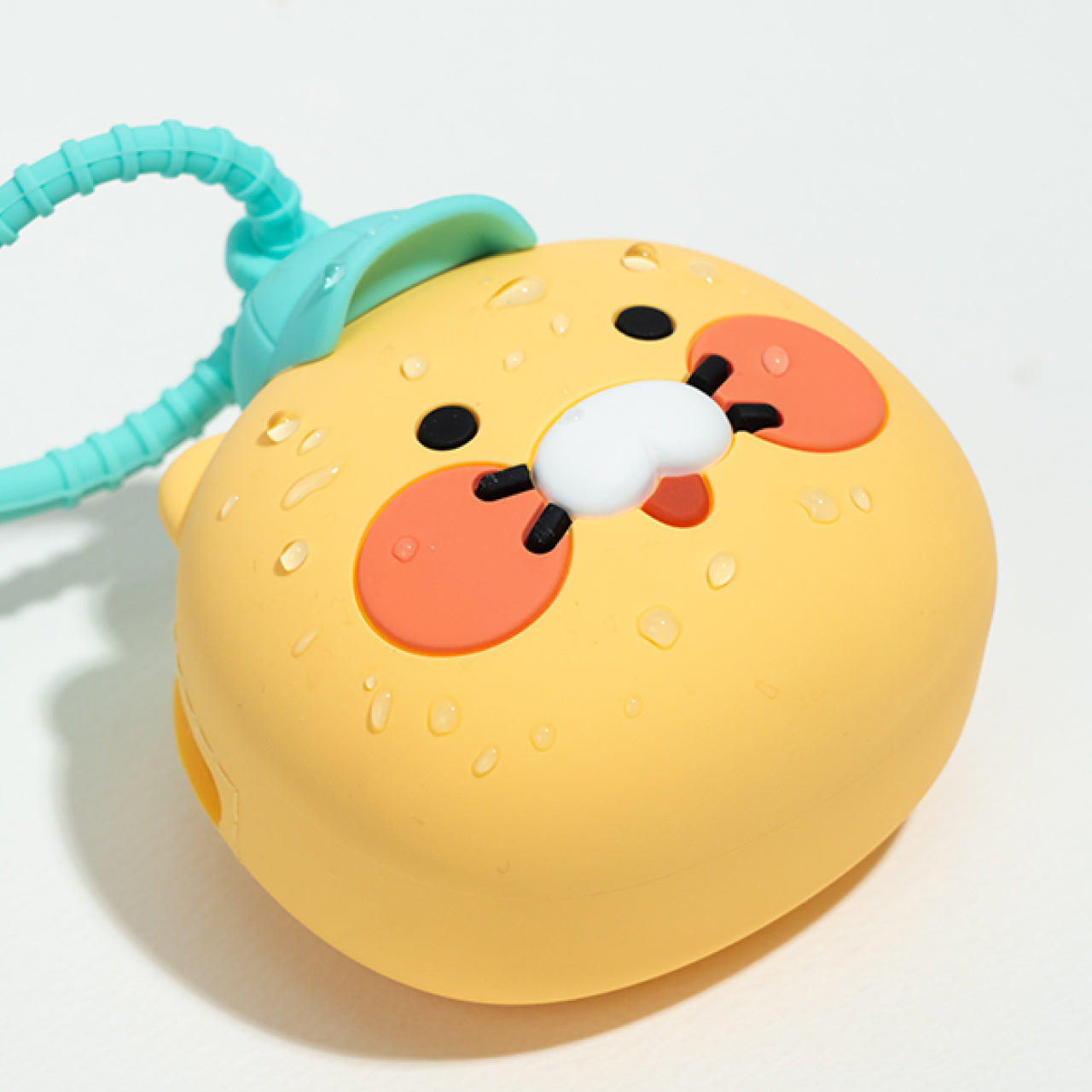 Silicone Pouch Chunsik Hat(MINT) - Authentic Kakao Friends from Korea | Koolseoul