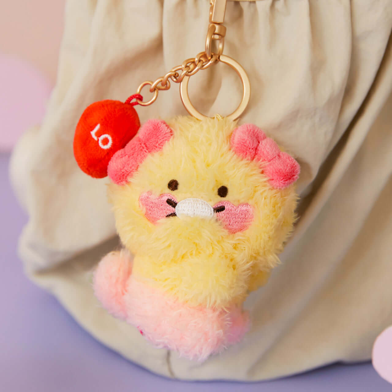 Kakao Friends Chunsik Plush Keyring Set