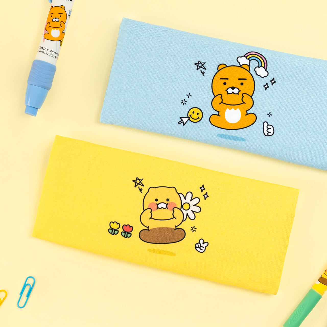 Pencil Case Chunsik Stationery - Korean kawaii Kakao Friends | Koolseoul
