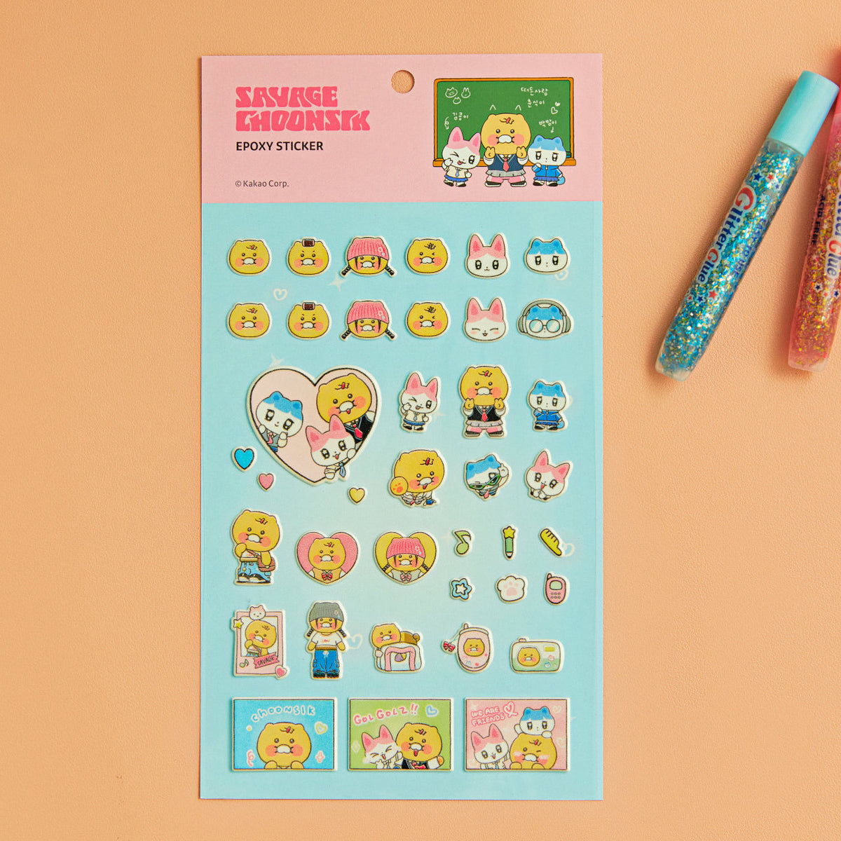 Sticker Friends - Official Kakao Friends merchandise | Koolseoul