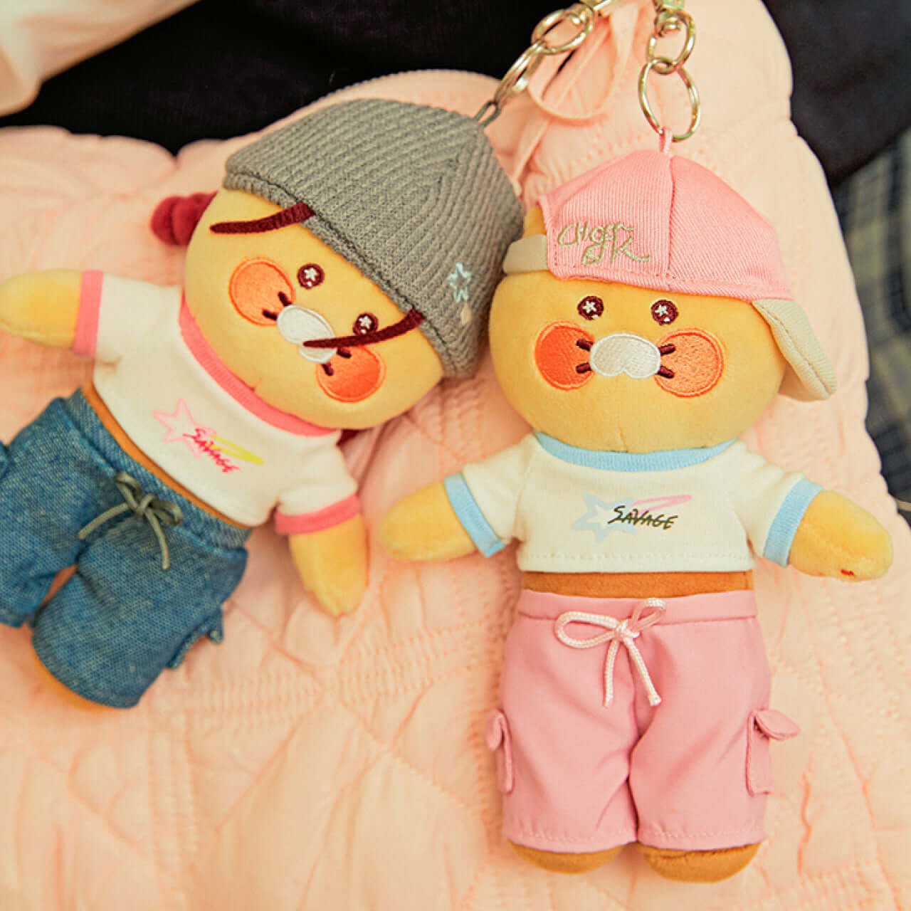 Kakao Friends Chunsik Beanie Keyring