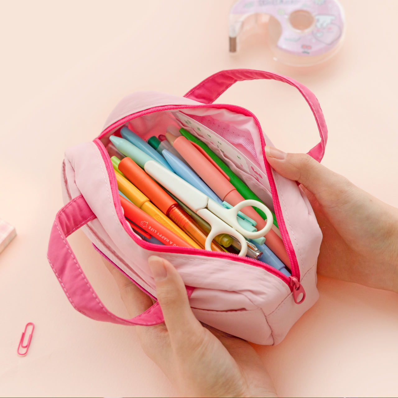 Pencil Case Apeach Stationery - Korean kawaii Kakao Friends | Koolseoul